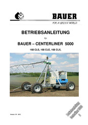 Bauer CENTERLINER 5000 168 CLS Betriebsanleitung