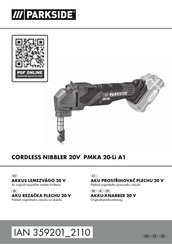 Parkside PMKA 20-Li A1 Originalbetriebsanleitung