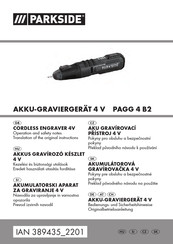 Parkside 389435 2201 Bedienungs- Und Sicherheitshinweise