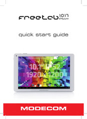 Modecom freetab 1017 Kurzanleitung