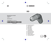 Bosch 3 603 JC7 0 Originalbetriebsanleitung
