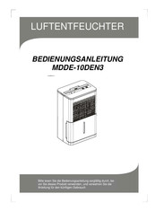 Midea MDDE-10DEN3 Bedienungsanleitung