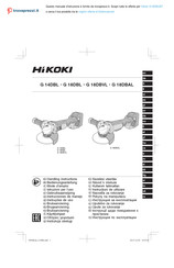 HIKOKI G 18DBL Bedienungsanleitung