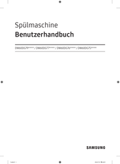 Samsung DW60DG760B Serie Benutzerhandbuch