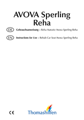 Thomashilfen AVOVA Sperling Reha Gebrauchsanweisung