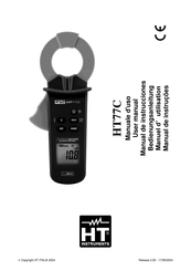 HT Instruments HT77C Bedienungsanleitung