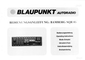 Blaupunkt BAMBERG SQR 05 Bedienungsanleitung