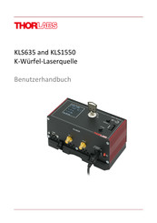THORLABS KLS1550 Benutzerhandbuch