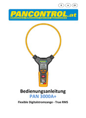 PANCONTROL PAN 3000A+ Bedienungsanleitung