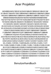 Acer AW319 Benutzerhandbuch