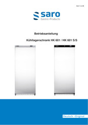 Saro HK 601 Betriebsanleitung