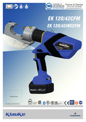 Emerson Klauke EK 120/42INSCFM Bedienungsanleitung