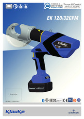 Emerson Klauke EK120/32 Bedienungsanleitung