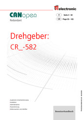 Tr-Electronic Canopen CR 582 Benutzerhandbuch