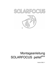 SOLARFOCUS pellet plus Montageanleitung