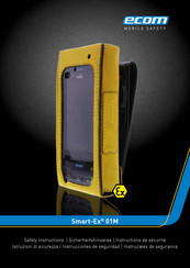 Ecom Smart-Ex 01M Sicherheitshinweise