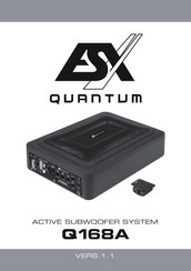 Audio Design ESX QUANTUM Bedienungsanleitung