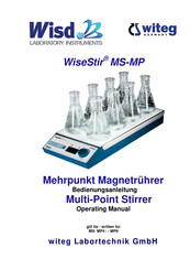 Witeg Wisd WiseStir MS-MP4 Bedienungsanleitung