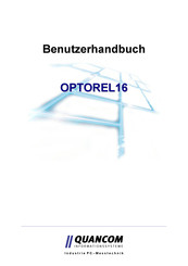 Quancom OPTOREL16 Benutzerhandbuch