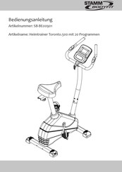 stamm bodyfit Toronto.500 Bedienungsanleitung