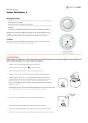 Aeotec Multisensor 6 Kurzanleitung