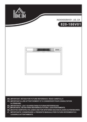 Homcom 820-186V01 Bedienungsanleitung