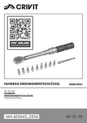Crivit 405642 2204 Originalbetriebsanleitung