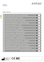 Etac Alto Instandsetzungsanleitung