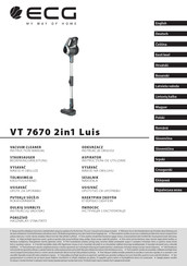 Ecg VT 7670 2in1 Luis Bedienungsanleitung