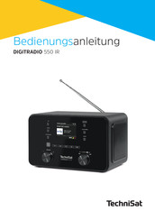 Technisat DIGITRADIO 550 IR Bedienungsanleitung
