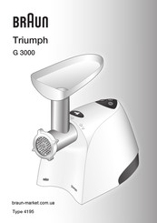 Braun 4195 Bedienungsanleitung
