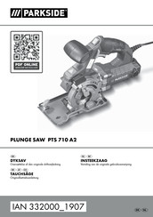Parkside PTS 710 A2 Originalbetriebsanleitung