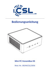 CSL 89244 Bedienungsanleitung
