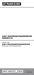 Parkside 346225 2004 Bedienungs- Und Sicherheitshinweise
