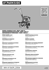 Parkside 415639 2204 Bedienungs- Und Sicherheitshinweise