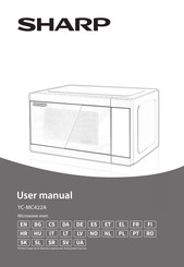 Sharp YC-MC422AE-SB Bedienungsanleitung