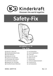 Kinderkraft Safety-Fix Bedienungsanleitung