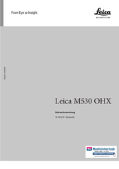 Leica Microsystems M530 OHX Gebrauchsanweisung