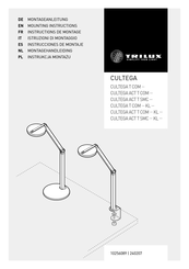 TRILUX CULTEGA ACT T SMC KL-Serie Montageanleitung