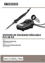 Parkside PLS 48 D2 Gebrauchsanleitung