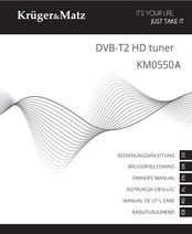 Kruger & Matz KM0550A Bedienungsanleitung