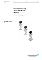 Endress+Hauser Cerabar PMP43 4-20mA HART Betriebsanleitung