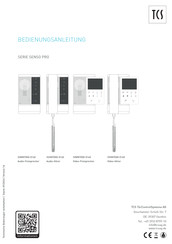 TCS SENSO PRO Serie Bedienungsanleitung