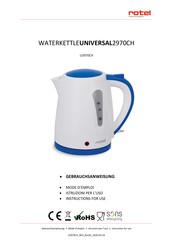 Rotel U2970CH Gebrauchsanweisung