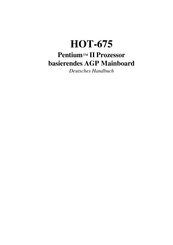 Shuttle HOT-675 Handbuch