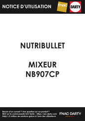 NUTRIBULLET NB904CP Kurzanleitung