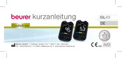 Beurer GL49 Kurzanleitung