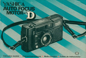 Yashica AUTO FOCUS MOTOR-D Gebrauchsanweisung