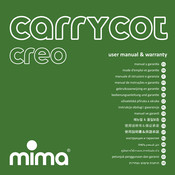 Mima carrycot creo Bedienungsanleitung Und Garantie