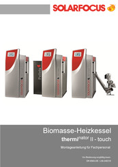 SOLARFOCUS therminator II touch 18 Montageanleitung